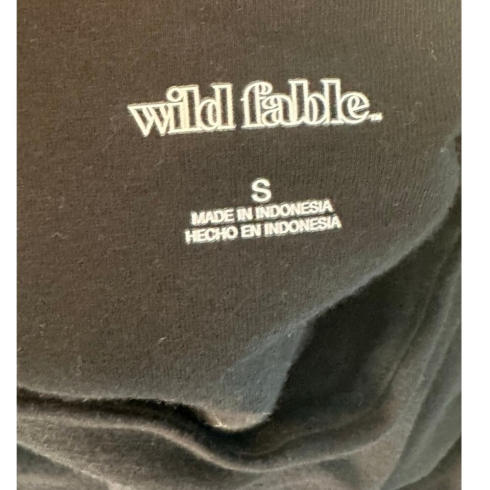 Wild Fable black mock neck cap sleeves mini dress size Small - Picture 3 of 14